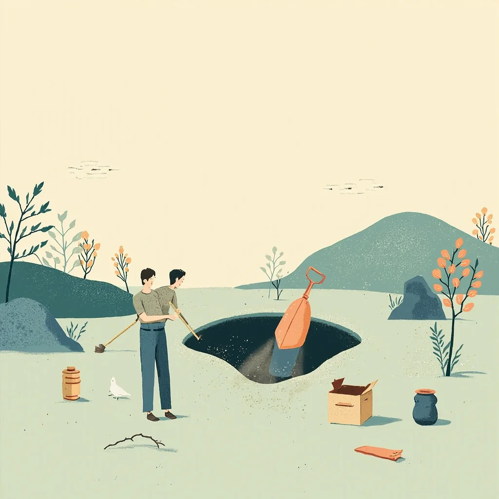 Kasti duobę sapne - sapno simbolika ir reikšmė